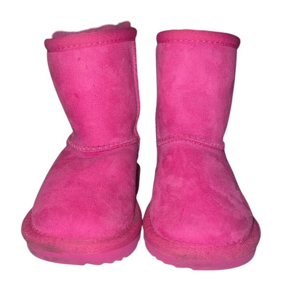 UGG Pink Suede Boots - Picture 4 of 4